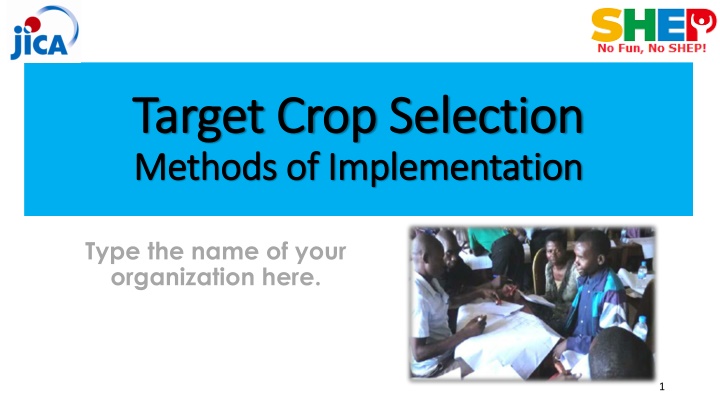 target target crop methods of implementation