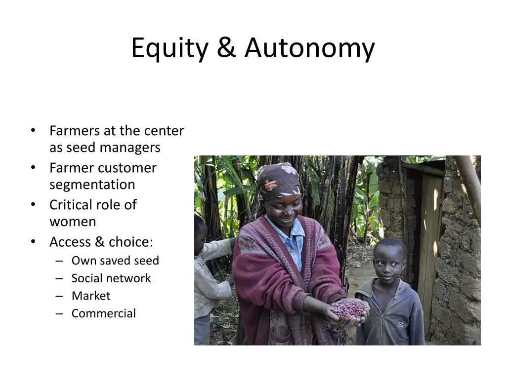 equity autonomy