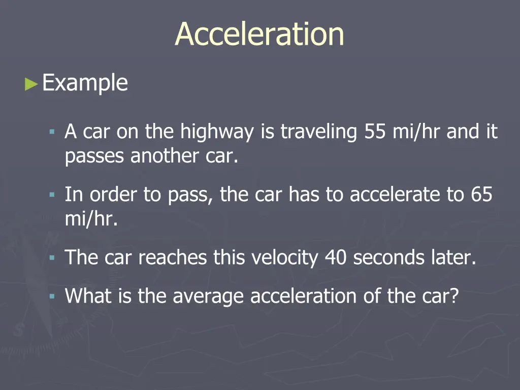 acceleration 1