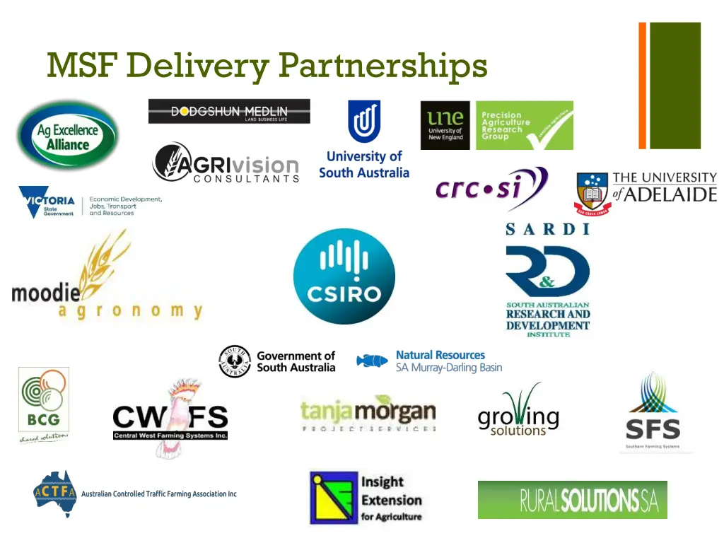 msf delivery partnerships