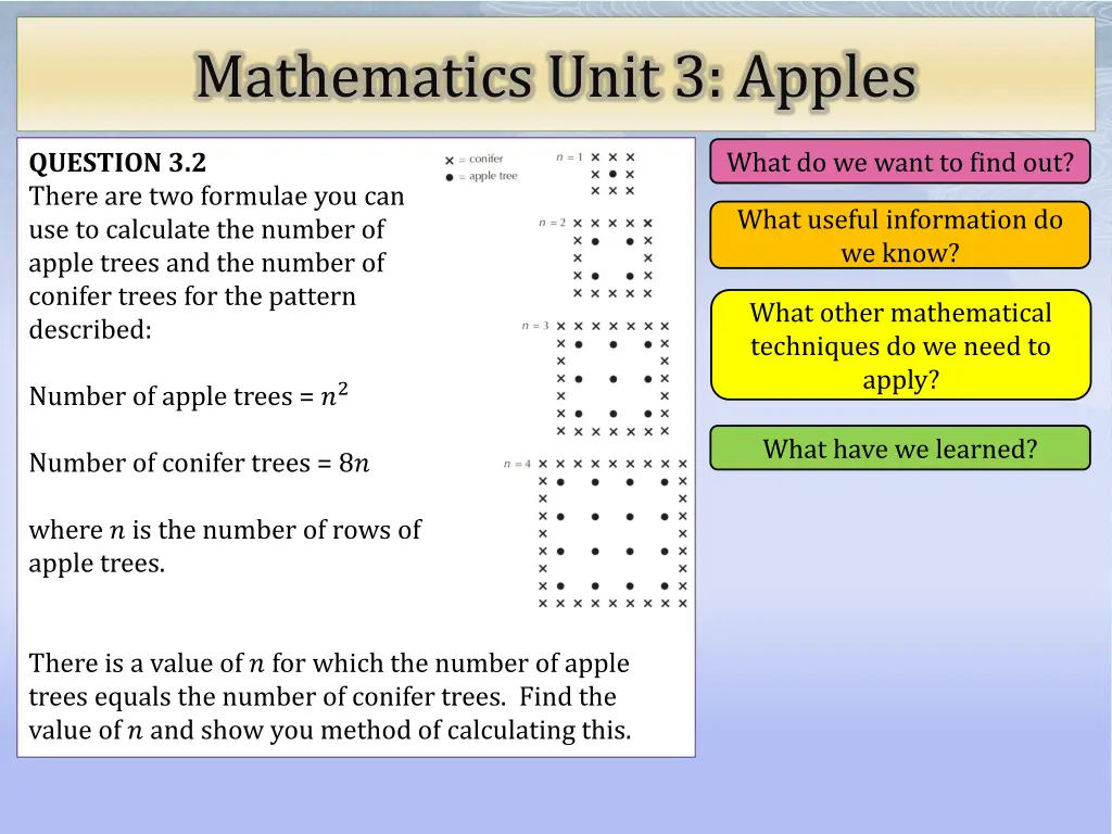 mathematics unit 3 apples 5