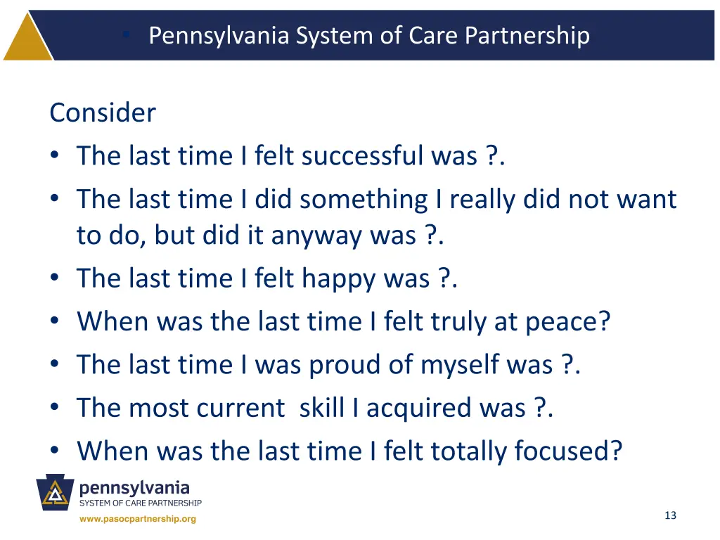 pennsylvania system of care partnership 12