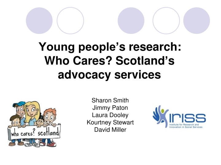 young people s research who cares scotland