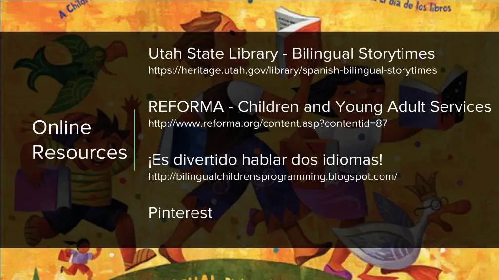 utah state library bilingual storytimes https