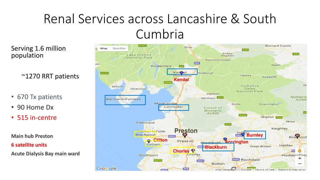 renal services across lancashire south cumbria