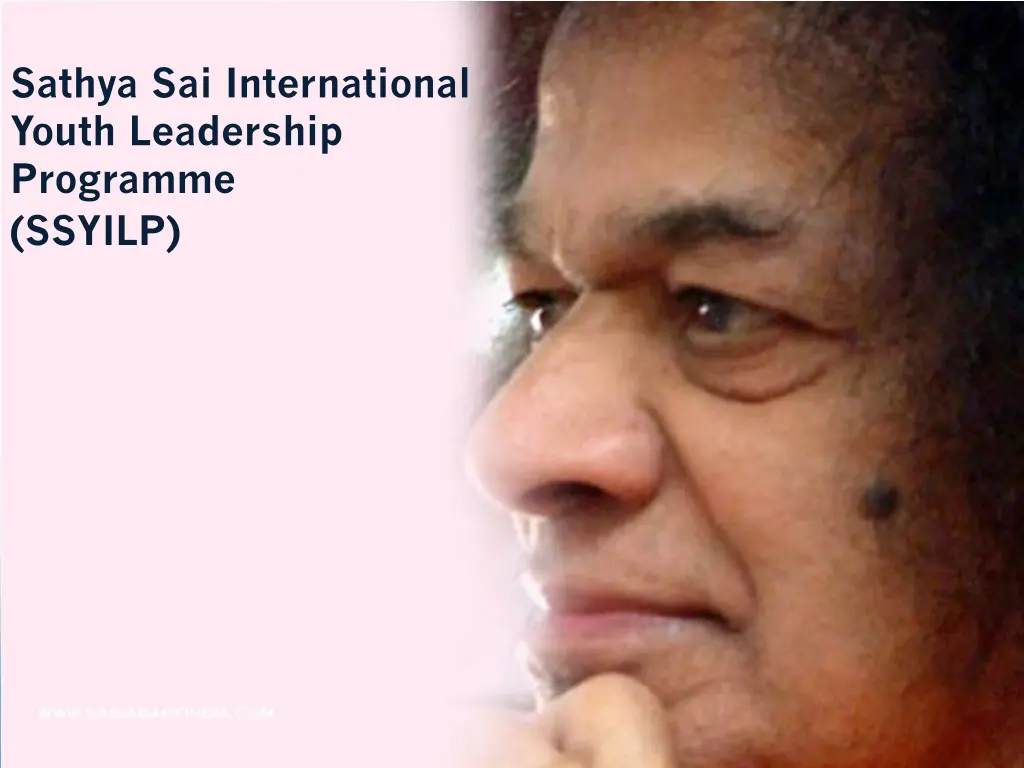 sathya sai international youth leadership