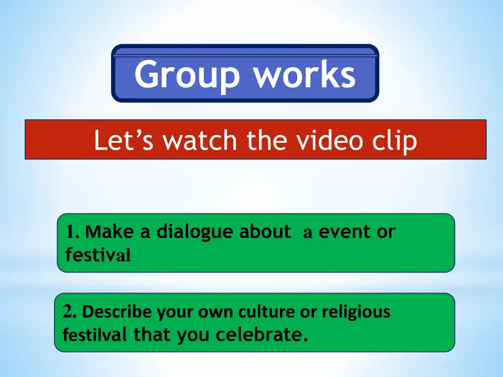 group works