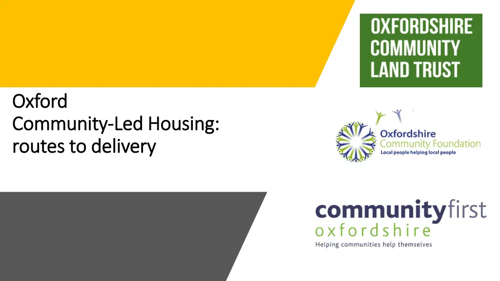 oxford oxford community community led housing