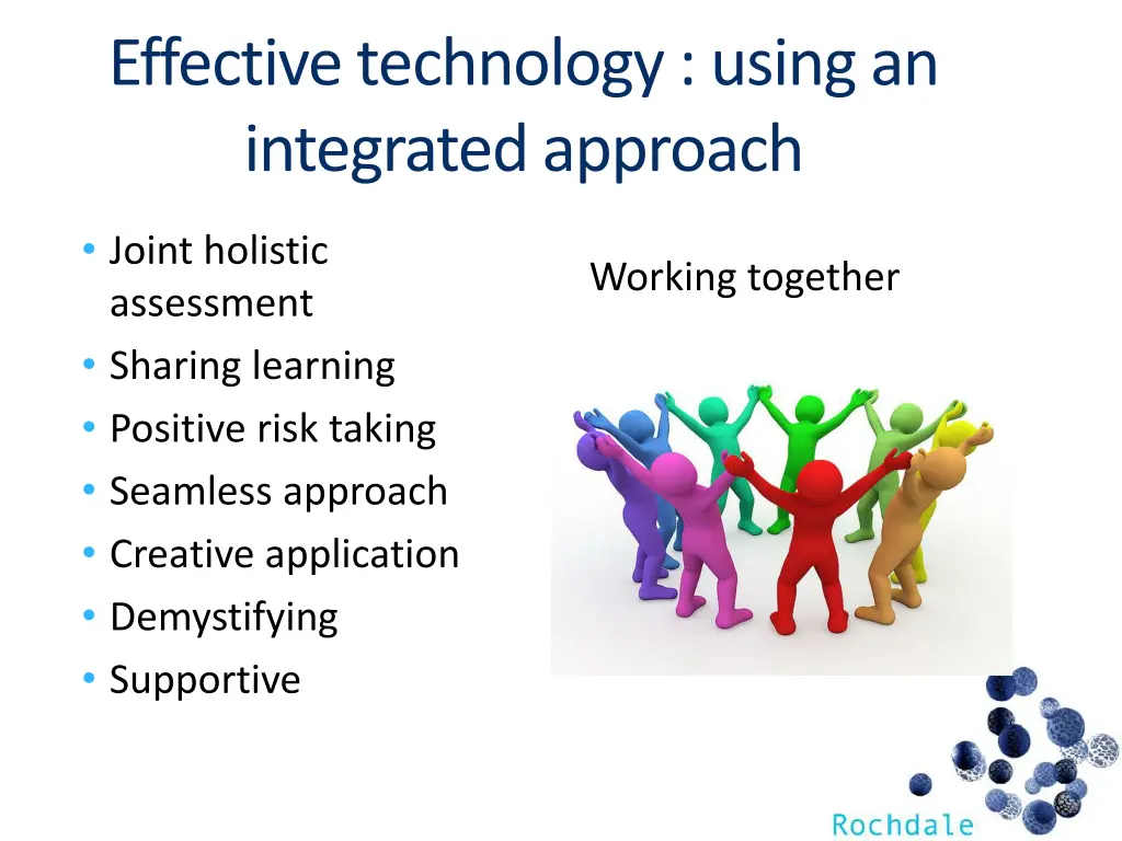 effective technology using an integrated approach