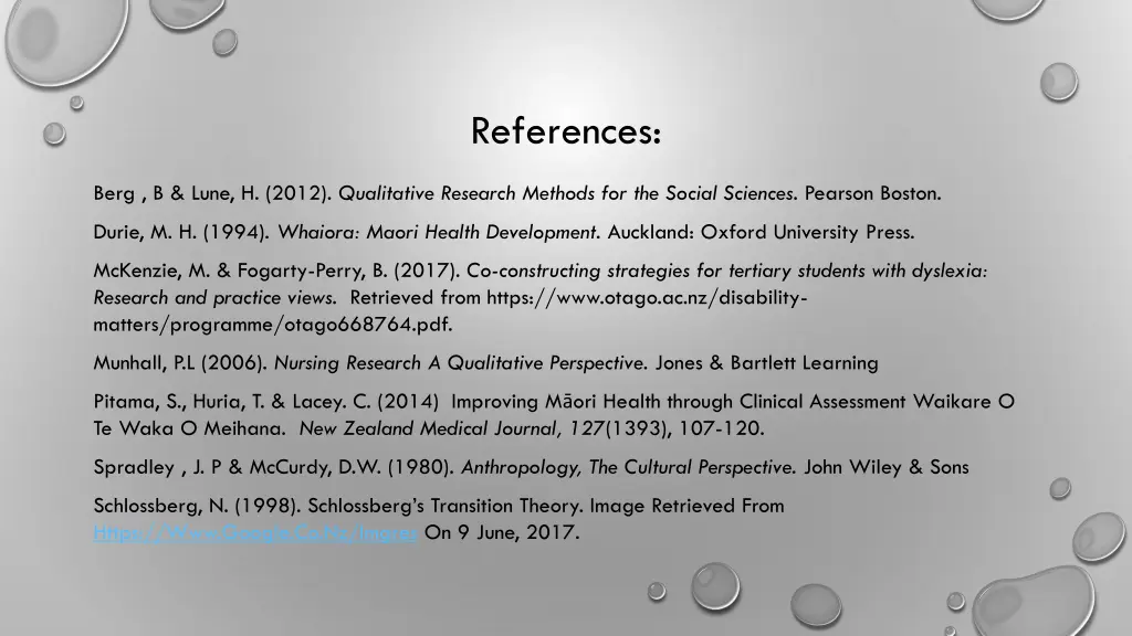 references