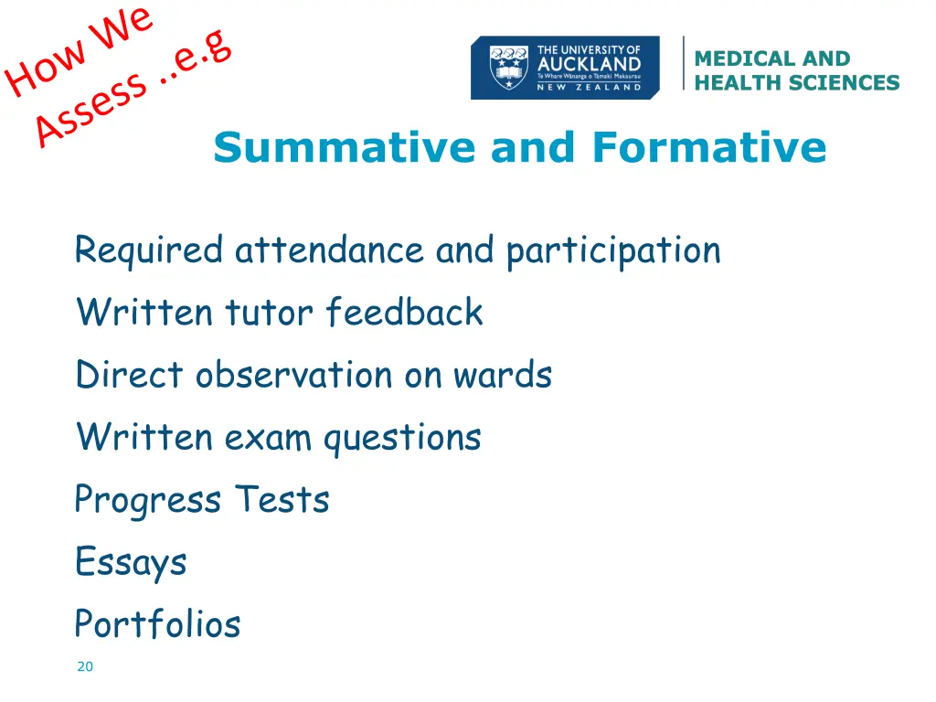 summative and formative