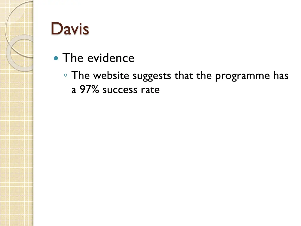 davis 1