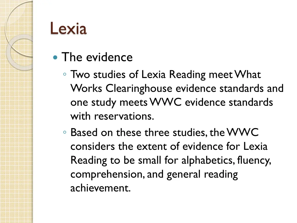 lexia 1