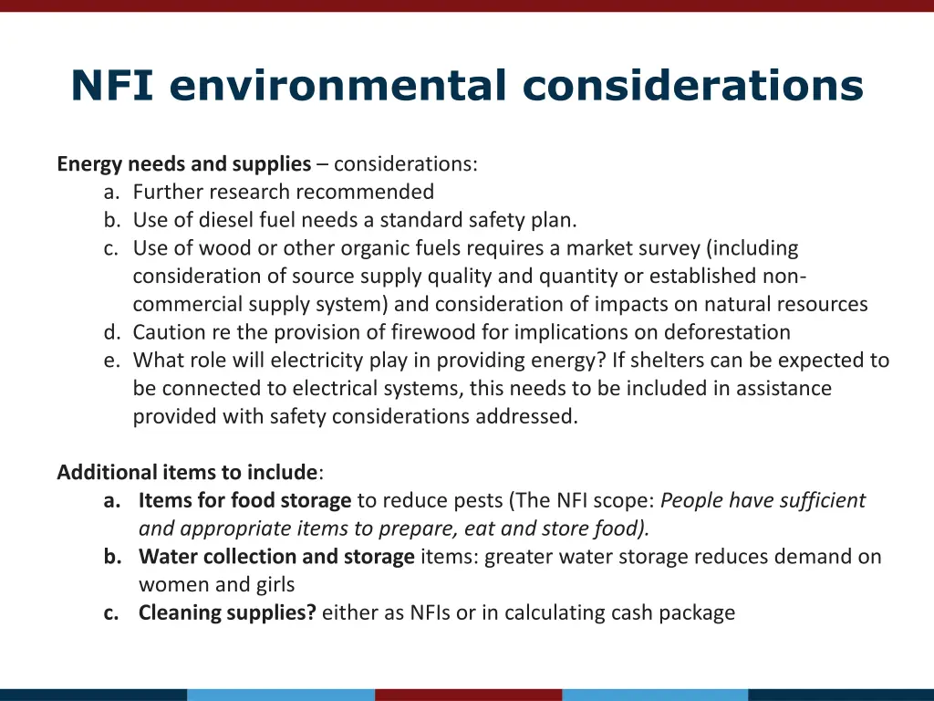 nfi environmental considerations 1