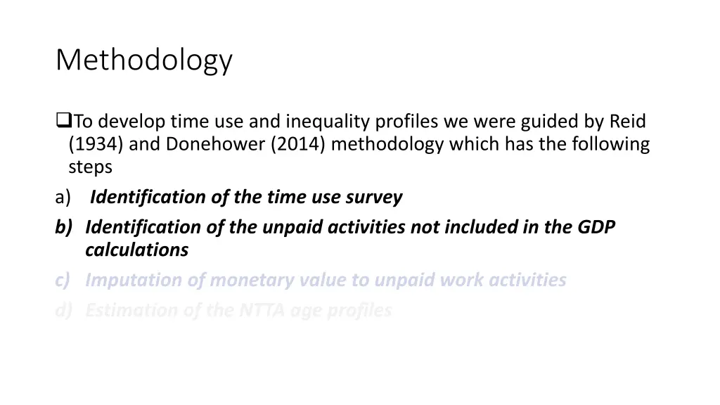 methodology