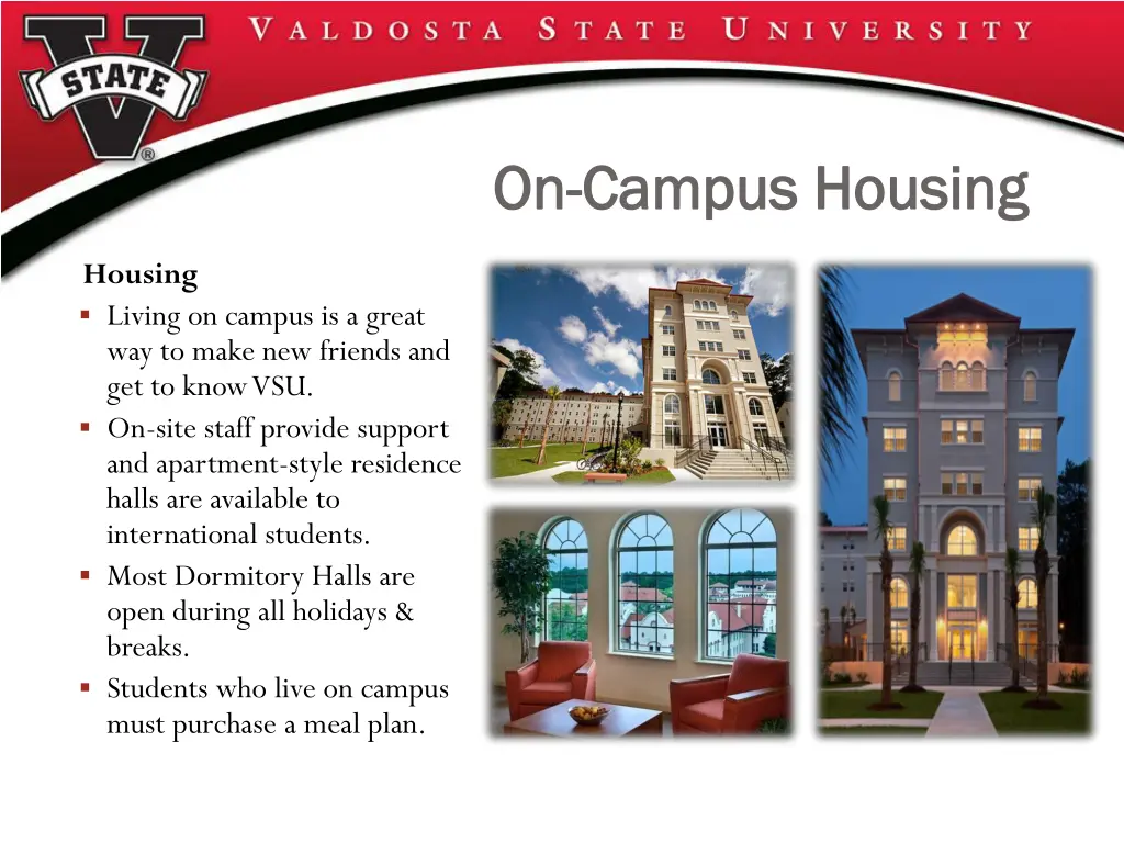 on on campus housing campus housing