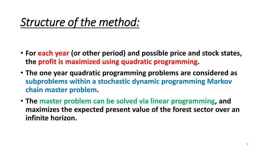 structure structure of of the