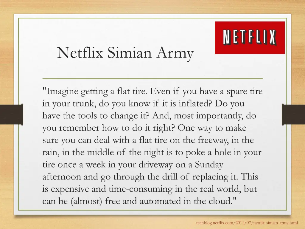 netflix simian army