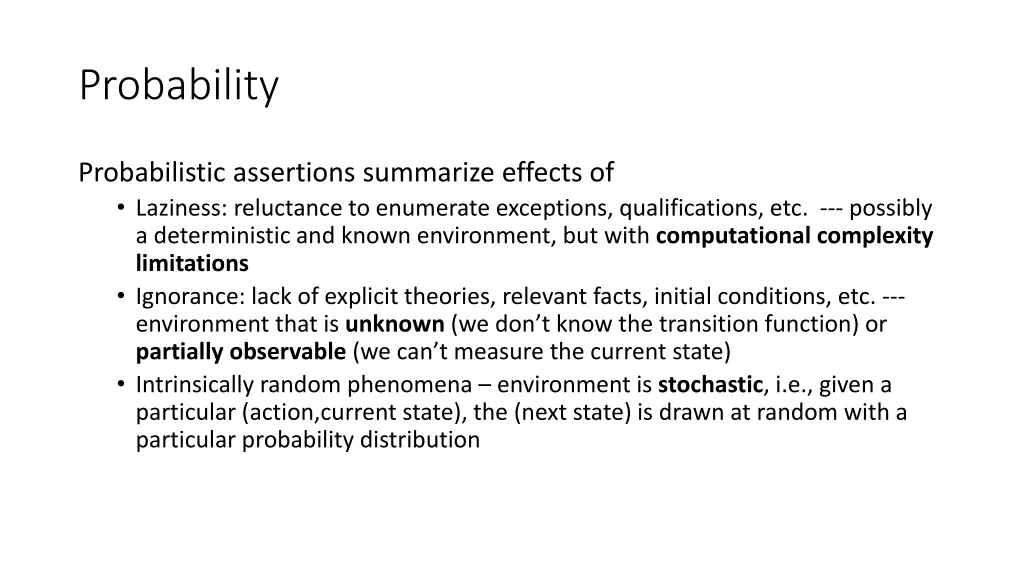 probability