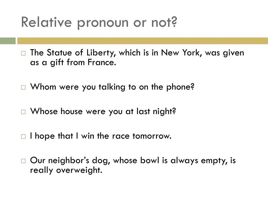 relative pronoun or not 1