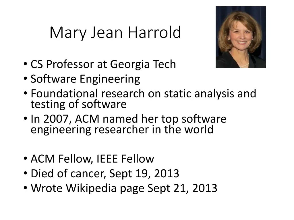 mary jean harrold