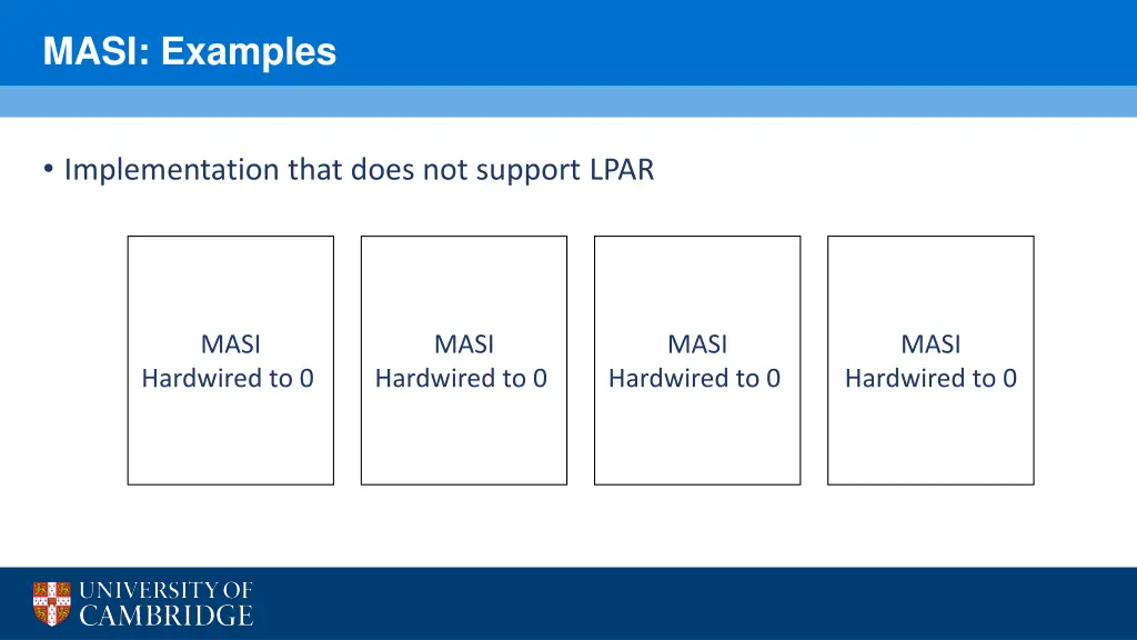 masi examples 1