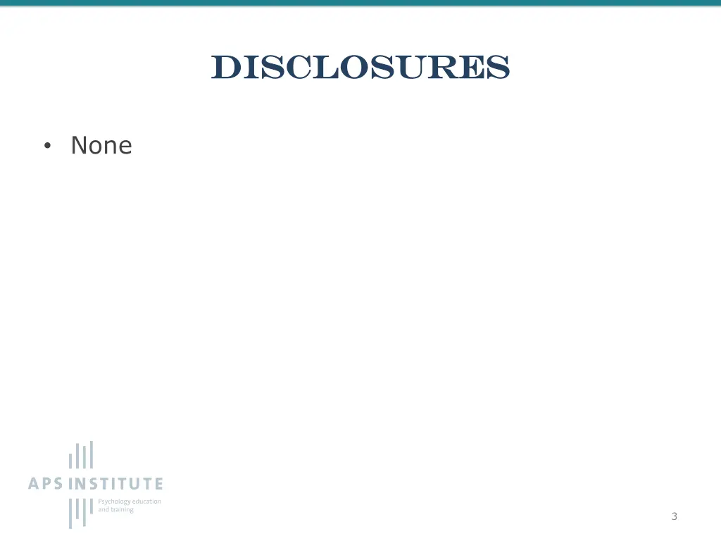 disclosures disclosures