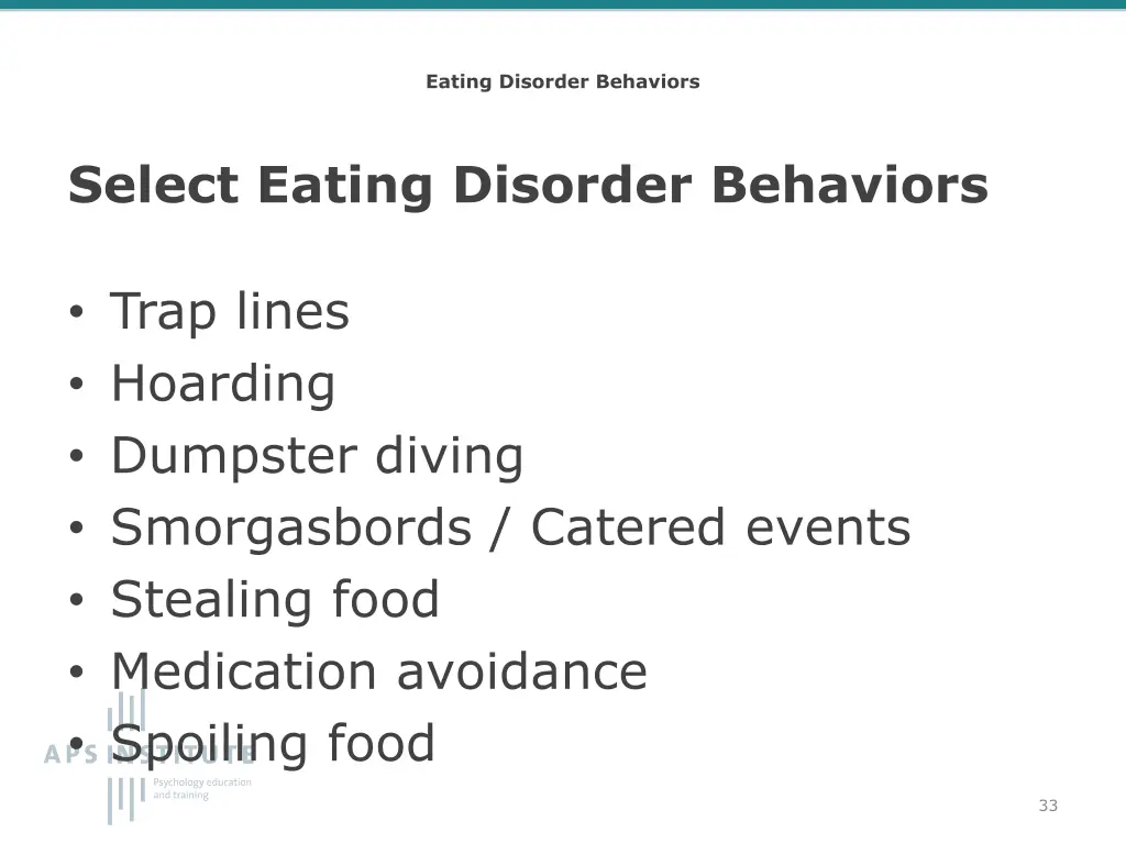 eating disorder behaviors 3