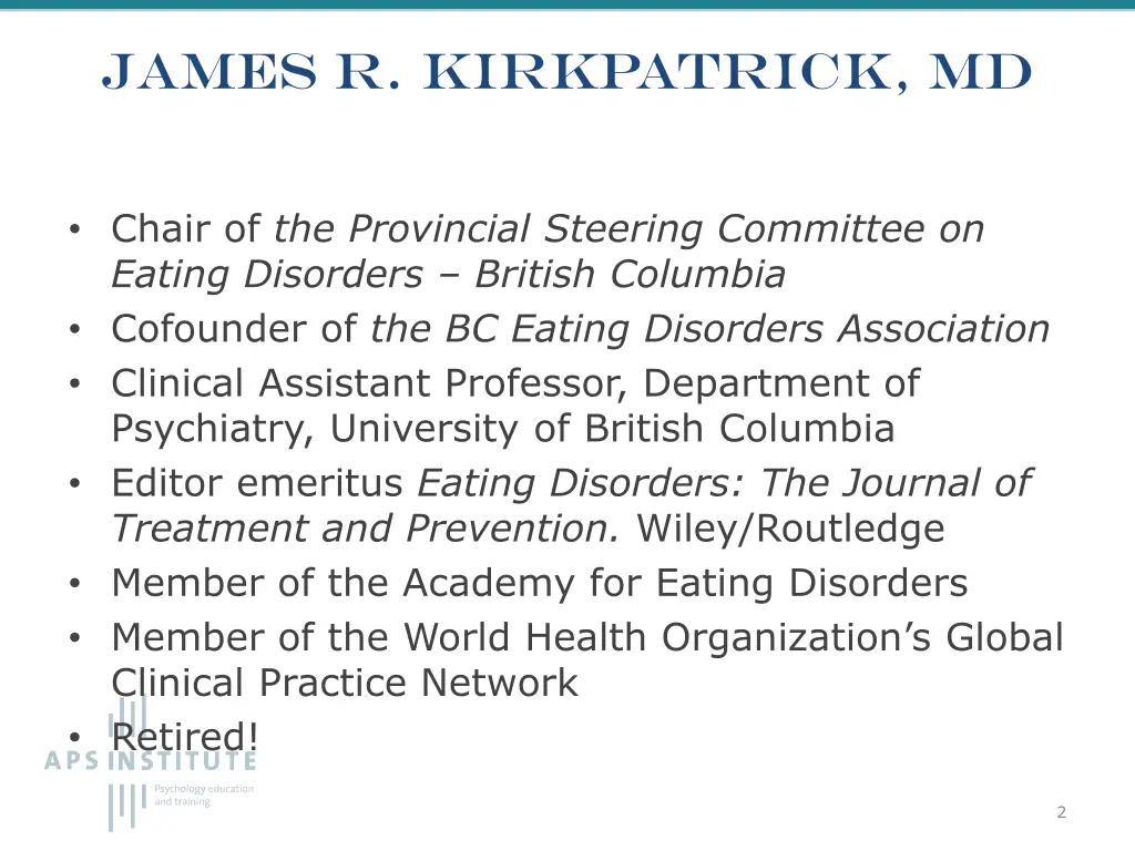 james r kirkpatrick md