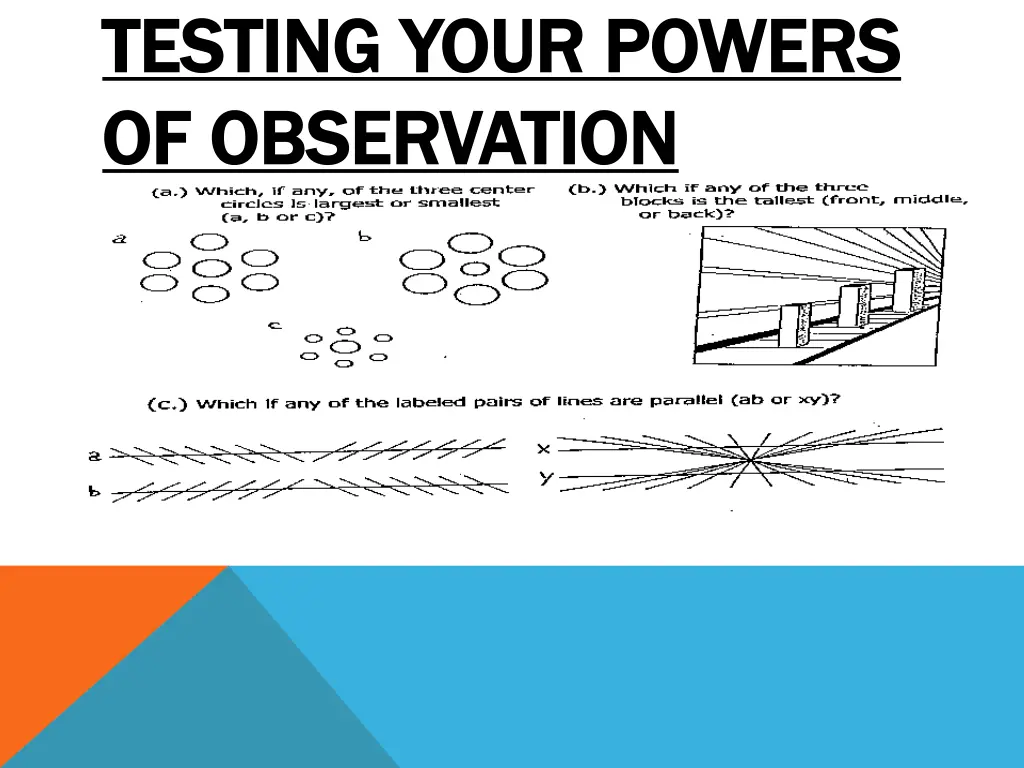 testing your powers testing your powers