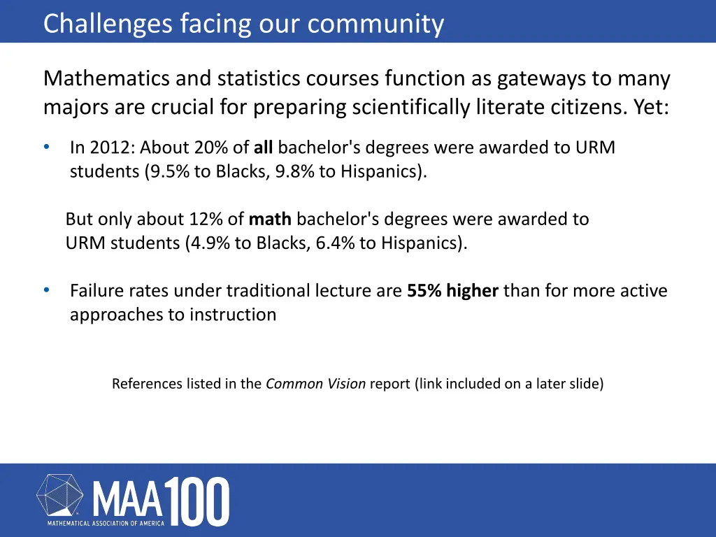 challenges facing our community 1