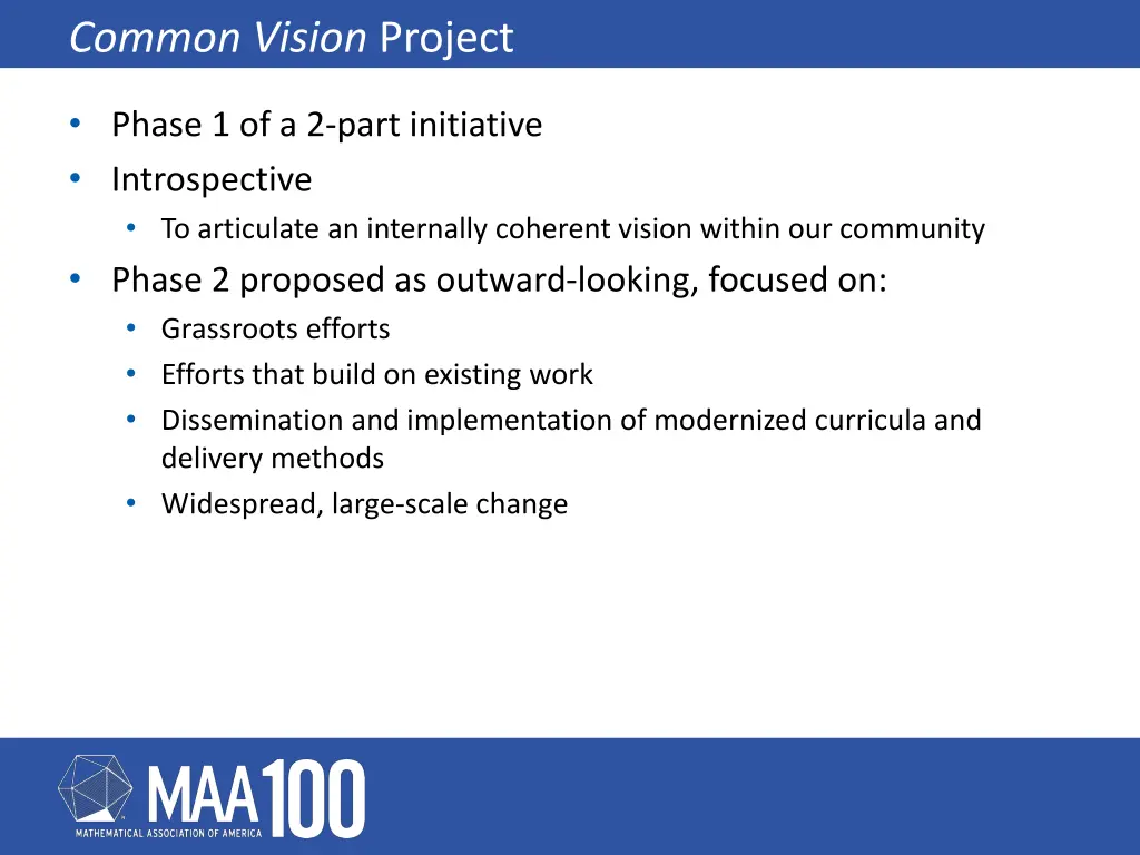 common vision project 4