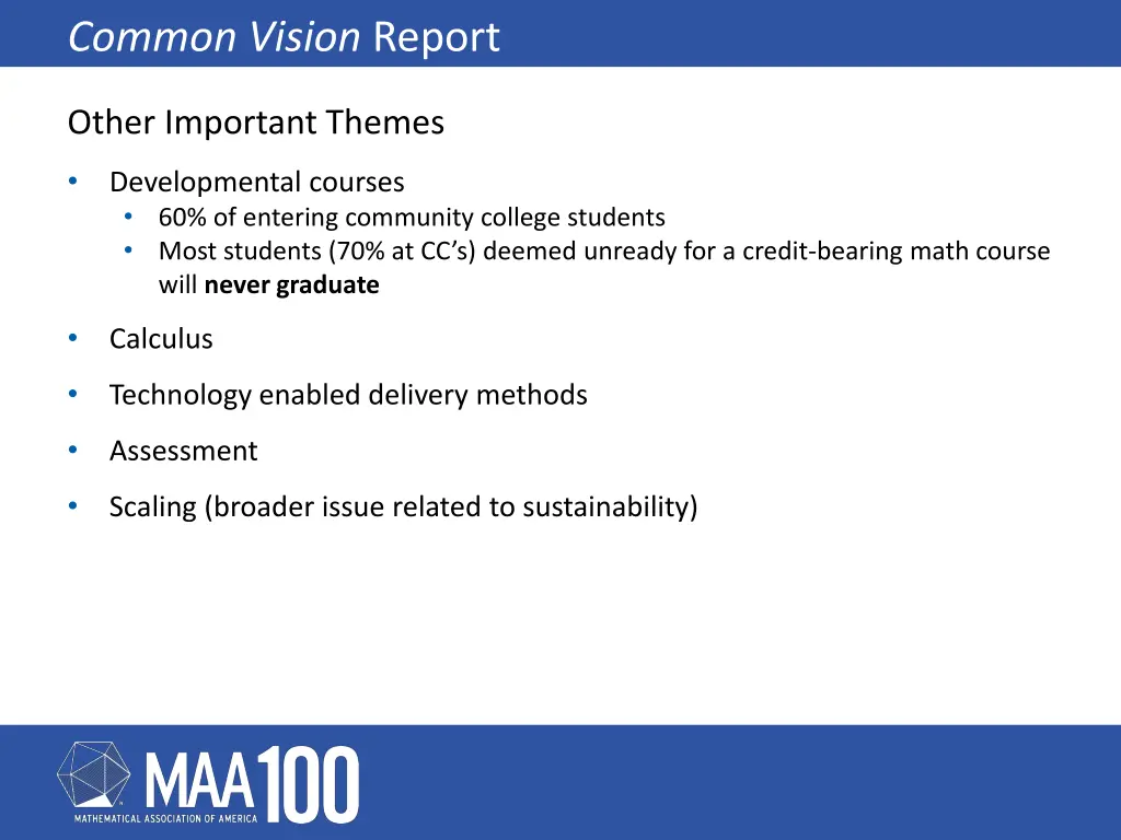 common vision report 5