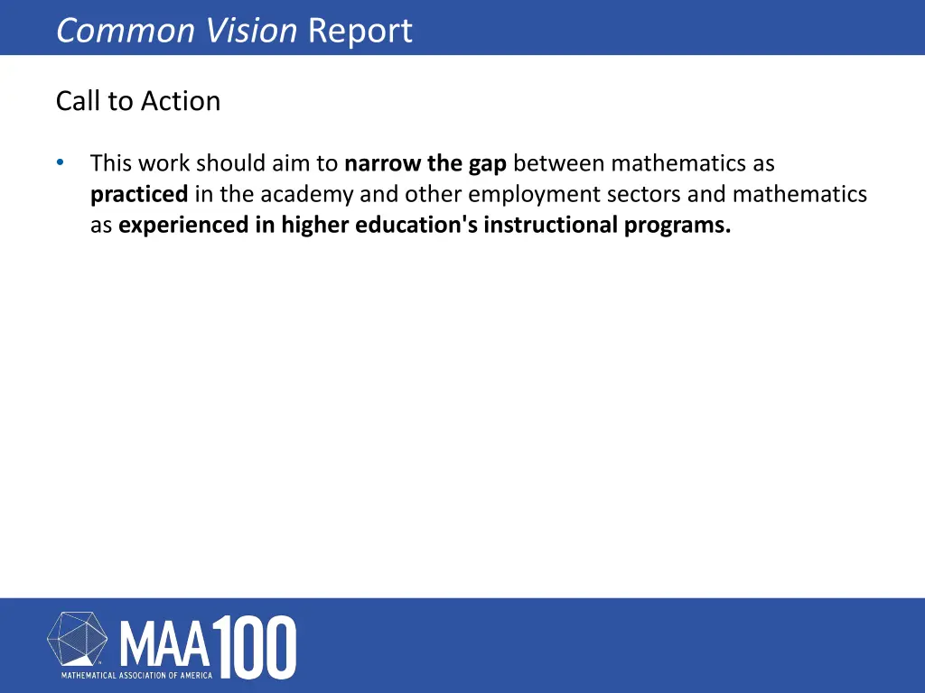 common vision report 8