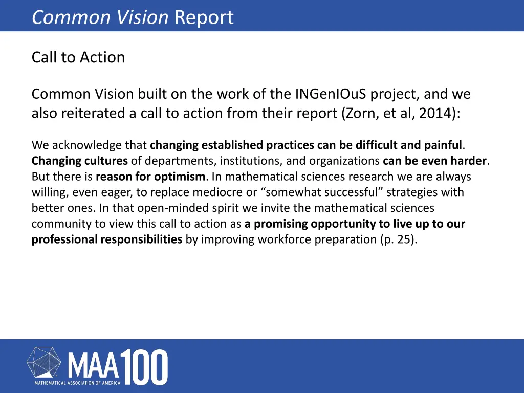 common vision report 9