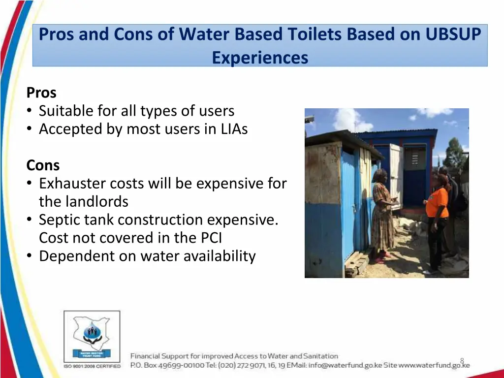 pros and cons of water based toilets based