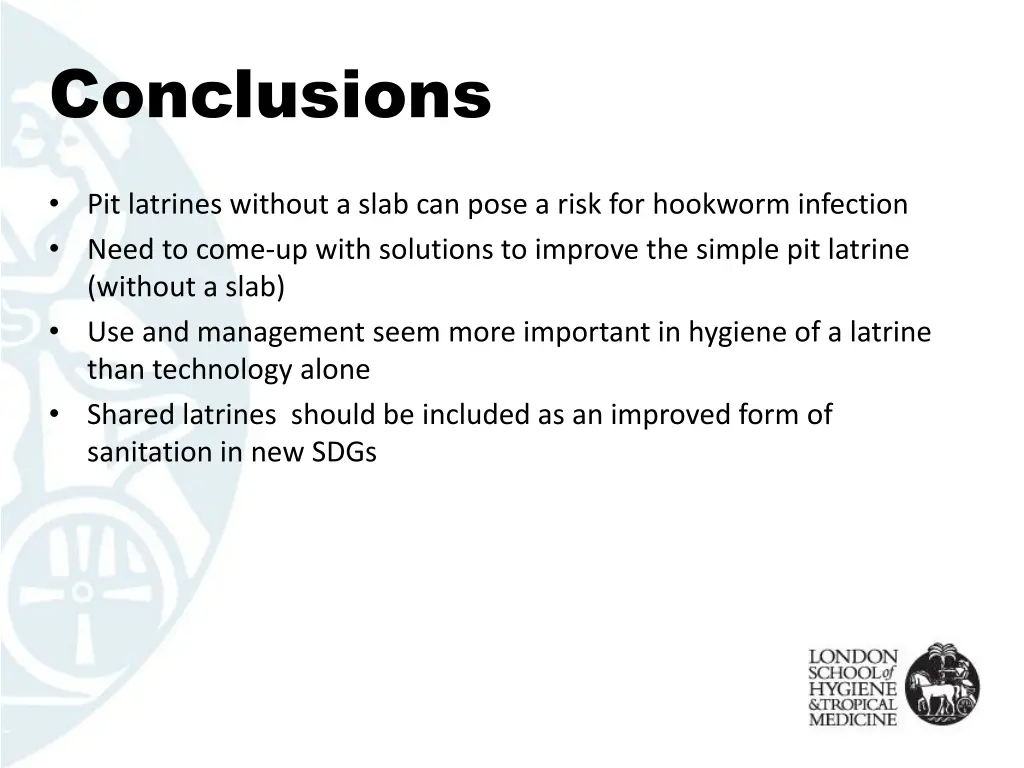 conclusions