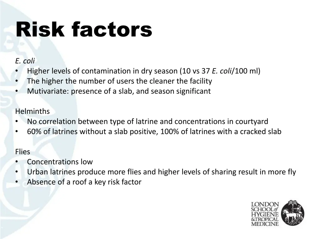 risk factors