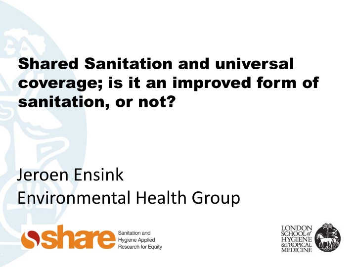 shared sanitation and universal coverage