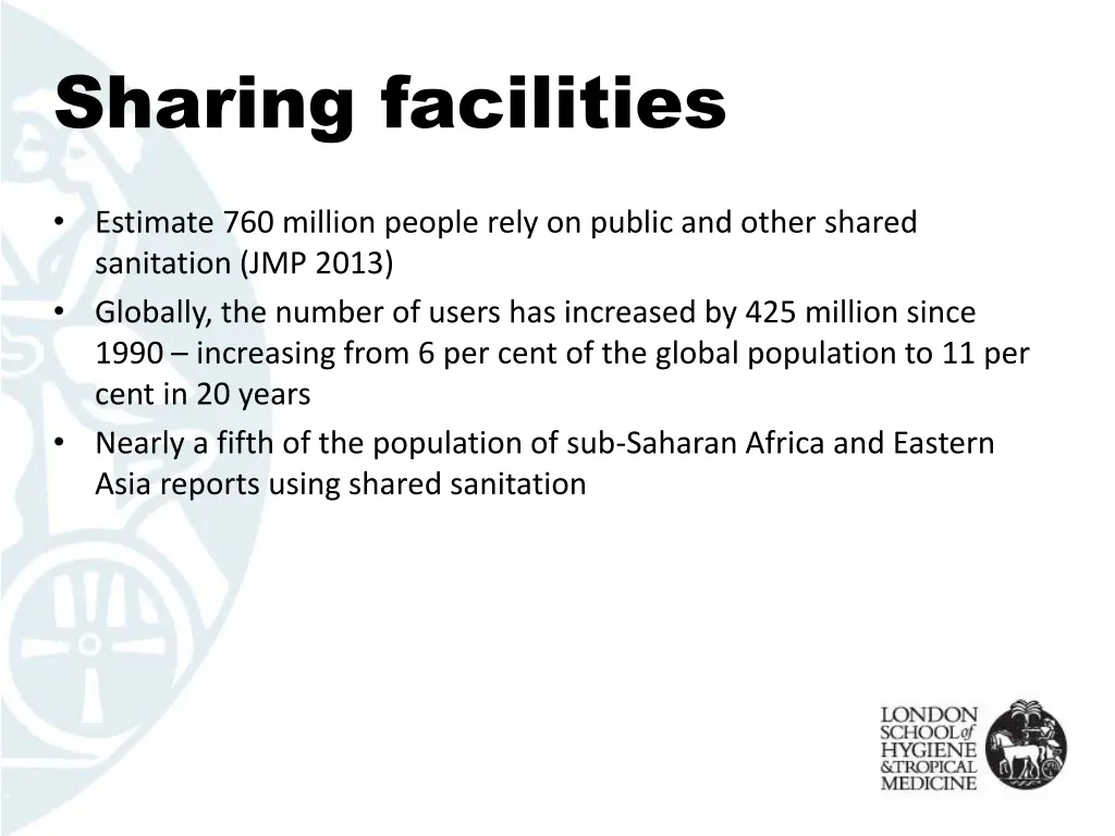 sharing facilities