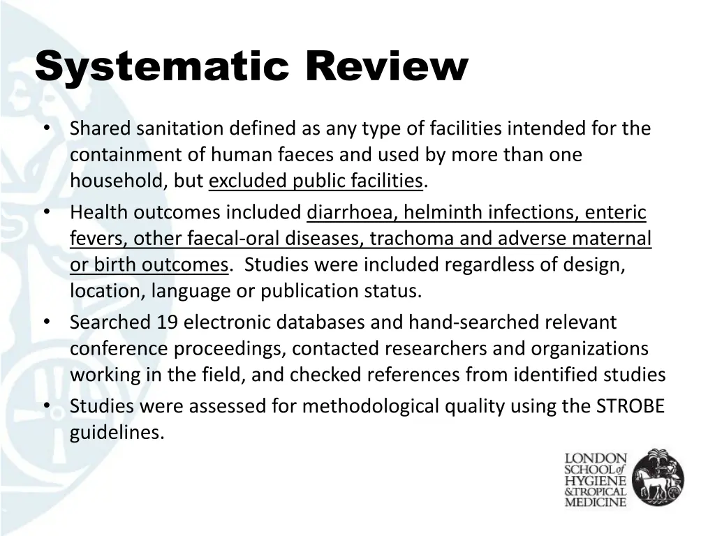 systematic review