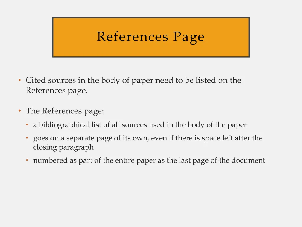 references page