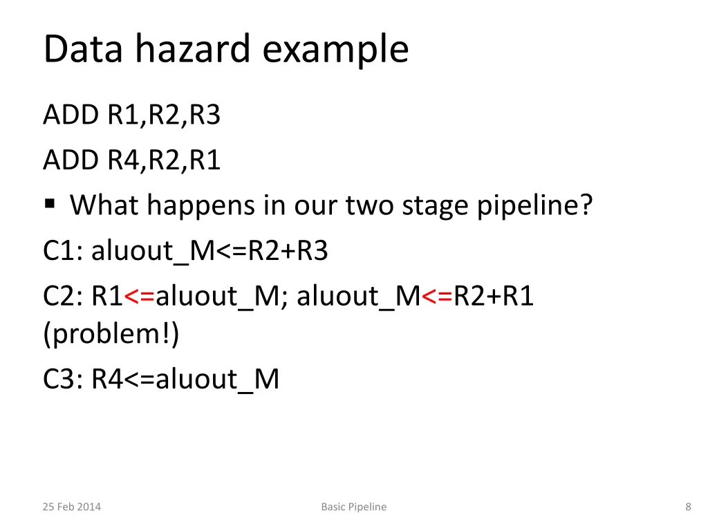 data hazard example