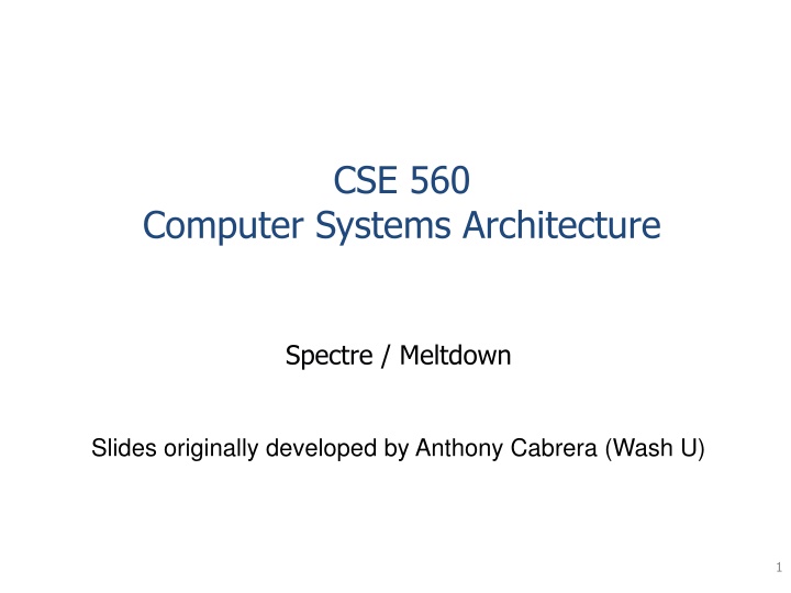 cse 560