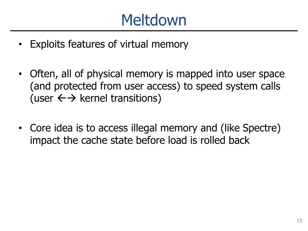 meltdown