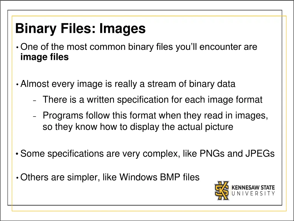 binary files images