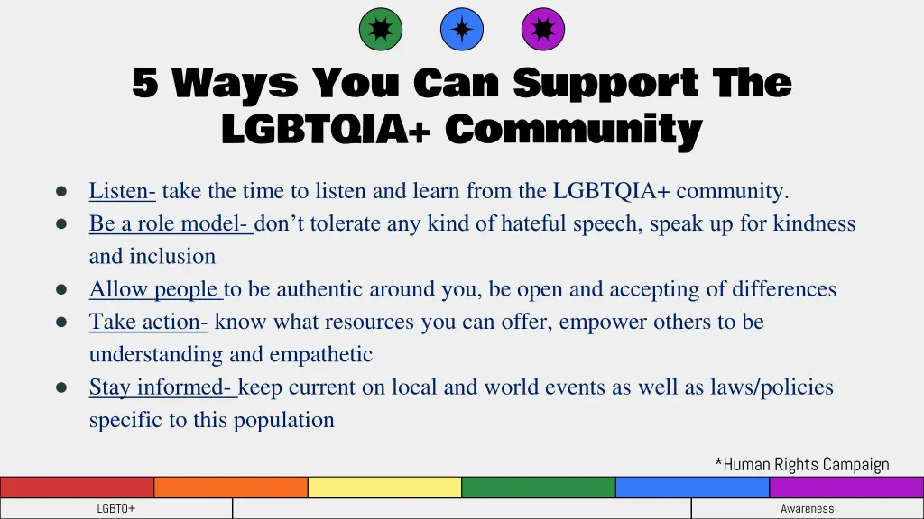 5 ways you can support the lgbtqia community