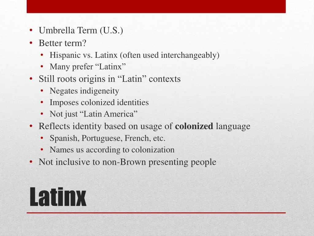 umbrella term u s better term hispanic vs latinx