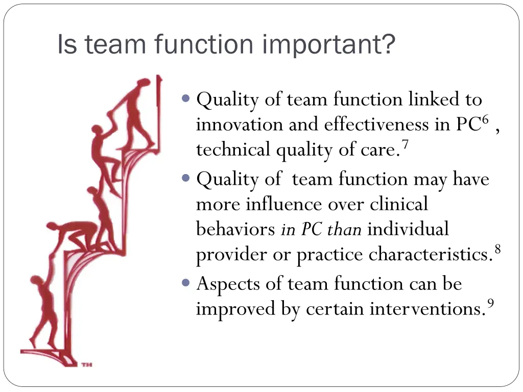 is team function important