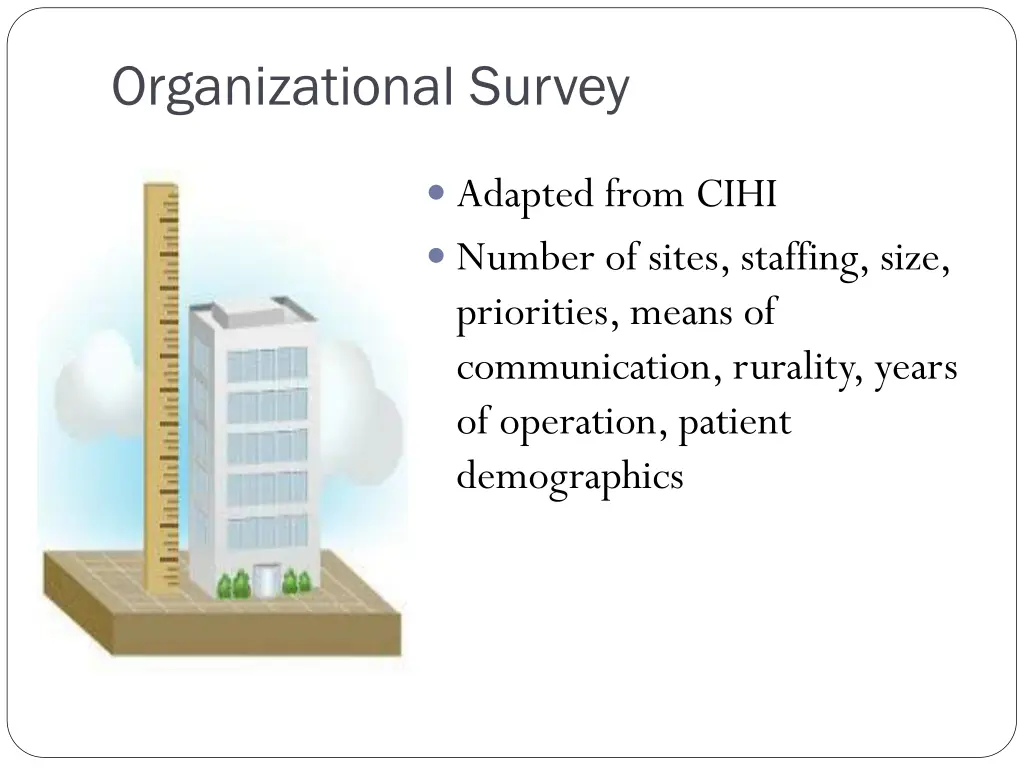 organizational survey